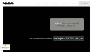 Screenshot of buildwithspace.com
