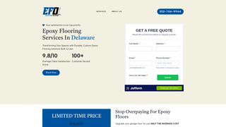 Thumbnail of epoxyfloorsdelaware.com