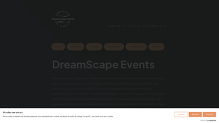 Thumbnail of dreamscapeevent.com