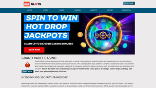 Thumbnail of grandvaultscasino.com