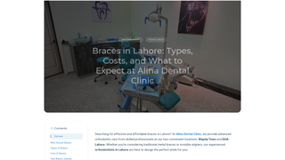 Thumbnail of braceslahore.com