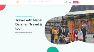 Thumbnail of nepaldarshantours.com
