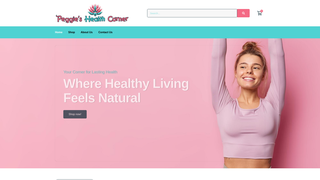 Thumbnail of peggieshealthcorner.com