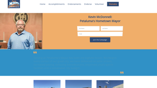 Screenshot of mcdonnell4petaluma.com