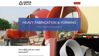 Thumbnail of harringtonmetal.com