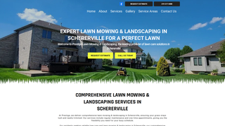 Thumbnail of prestigelawnmowingandlandscaping.com