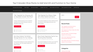 Thumbnail of entrywayshoerack.com