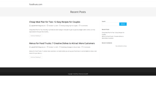 Thumbnail of foodhues.com