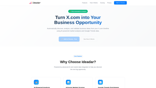 Thumbnail of ideadar.com