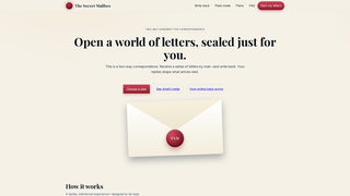 Thumbnail of thesecretmailbox.com
