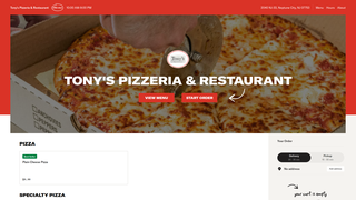 Thumbnail of tonyspizzeriarestaurant.com