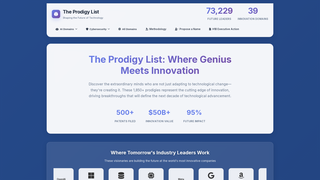 Thumbnail of theprodigylist.com