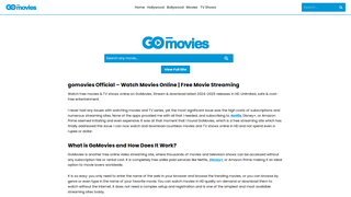 Thumbnail of gomoviessz.com