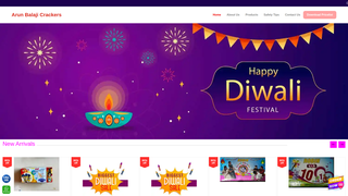 Thumbnail of arunbalajicrackers.com