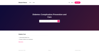 Thumbnail of diacarenexus.com