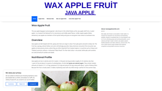 Thumbnail of waxappleworld.com