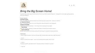 Thumbnail of cozycastprojectors.com