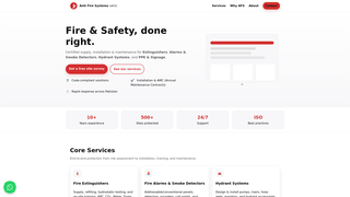 Thumbnail of antifiresystems.org