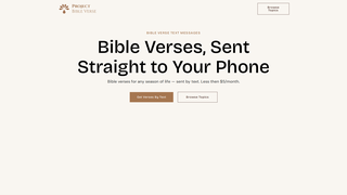 Thumbnail of projectbibleverse.com