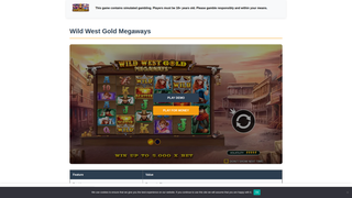 Thumbnail of wildwestgoldmegawaysslot.com