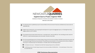 Thumbnail of newcastlequarries.com