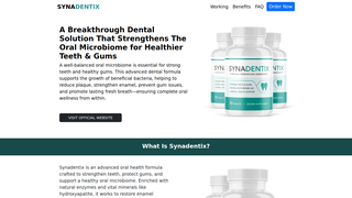 Thumbnail of synadentics.com