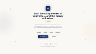 Screenshot of billionstep.app