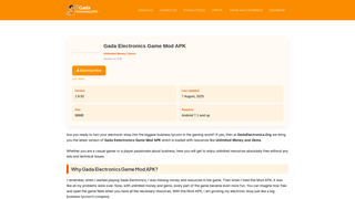 Thumbnail of gadaelectronics.org