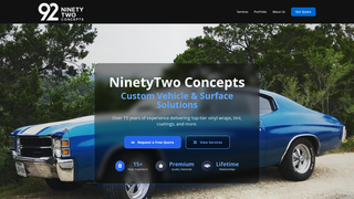 Thumbnail of ninetytwoconcepts.com