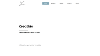 Thumbnail of kreatbio.com