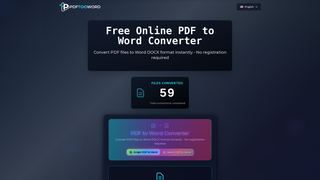 Thumbnail of pdftooword.com