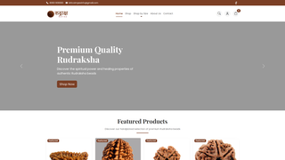 Thumbnail of rudrakshaonline.com