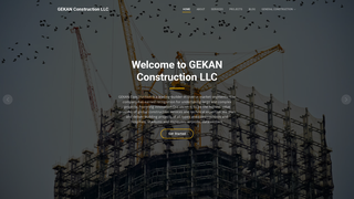 Screenshot of gekanconstructionllc.com