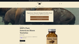 Thumbnail of theprimalseed.com