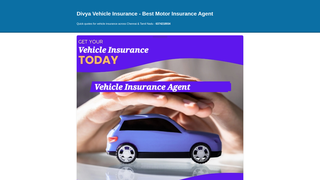 Thumbnail of divyavehicleinsurance.com