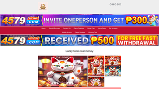 Thumbnail of luckyneko-realmoney.com