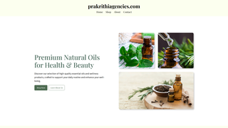 Thumbnail of prakrithiagencies.com
