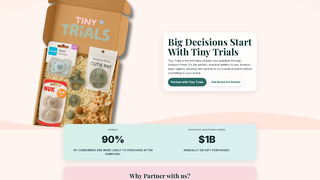 Thumbnail of tinytrials.com