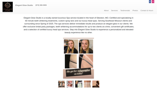 Thumbnail of elegantglowstudiomo.com