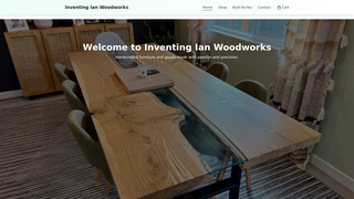 Thumbnail of inventingianwoodworks.com