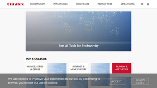 Thumbnail of curatexplus.com