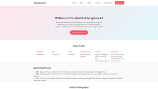 Thumbnail of seraphine23.com