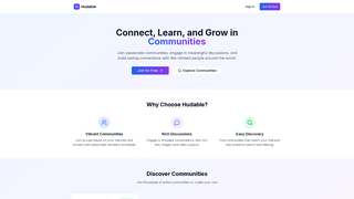 Screenshot of hudable.com