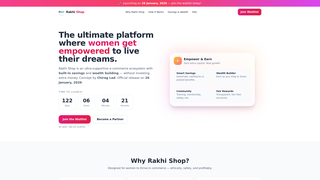 Thumbnail of rakhishop.com