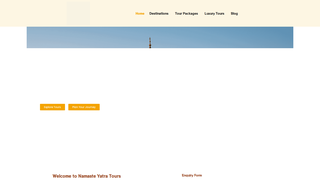 Thumbnail of namasteyatratours.com