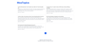 Thumbnail of moatopics.com