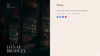 Thumbnail of danaebradleywriting.com