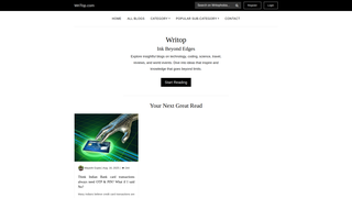 Thumbnail of writop.com