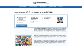 Thumbnail of myroyaldreamapk.com