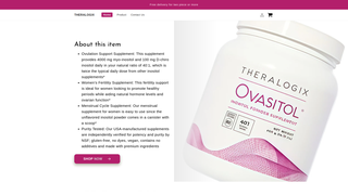 Thumbnail of theraliogix.com